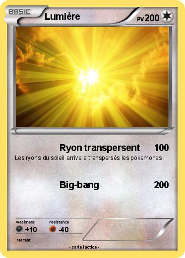 Pokemon Lumière