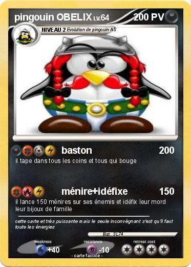 Pokemon pingouin OBELIX