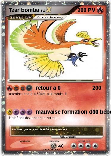 Pokemon Tzar bomba