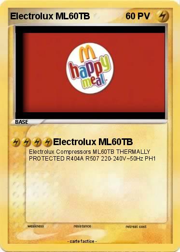 Pokemon Electrolux ML60TB