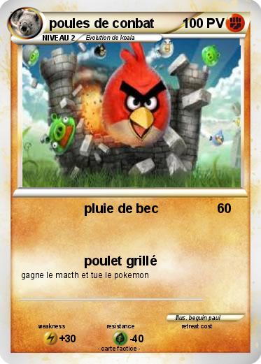 Pokemon poules de conbat