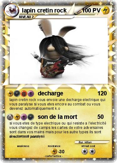 Pokemon lapin cretin rock