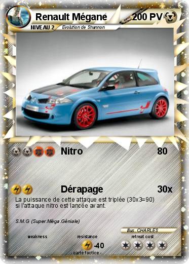 Pokemon Renault Mégane