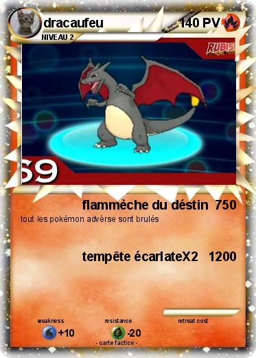 Pokemon dracaufeu