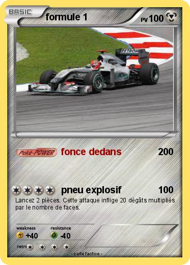 Pokemon formule 1