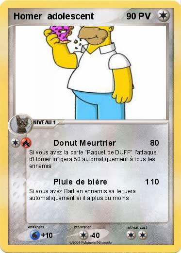 Pokemon Homer  adolescent 