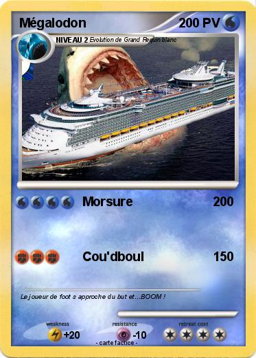 Pokemon Mégalodon
