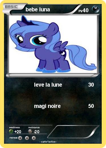 Pokemon bebe luna