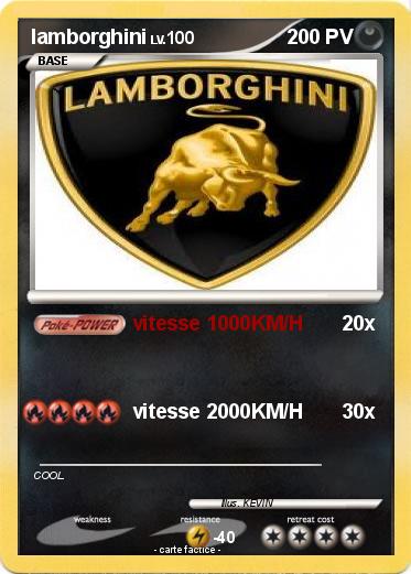 Pokemon lamborghini
