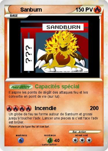 Pokemon Sanburn