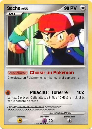Pokemon Sacha