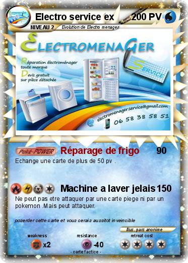 Pokemon Electro service ex
