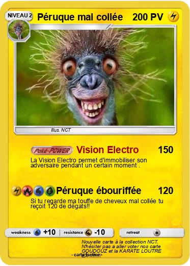 Pokemon Péruque mal collée