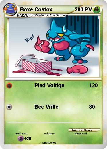 Pokemon Boxe Coatox