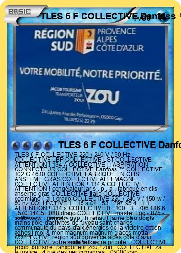 Pokemon TLES 6 F COLLECTIVE Danfoss ™