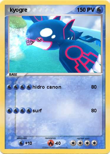 Pokemon  kyogre 