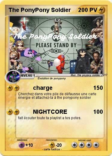 Pokemon The PonyPony Soldier