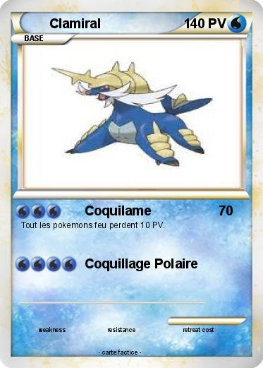 Pokemon Clamiral