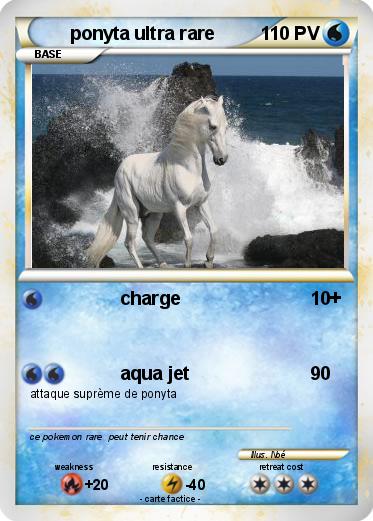 Pokemon ponyta ultra rare