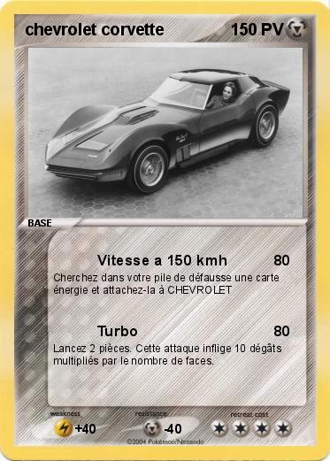 Pokemon chevrolet corvette