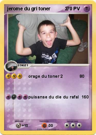 Pokemon jerome du gri toner           2