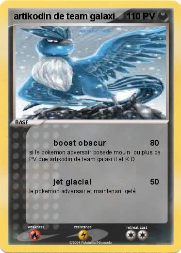 Pokemon artikodin de team galaxi