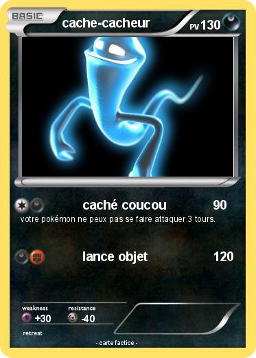 Pokemon cache-cacheur