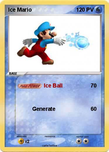 Pokemon Ice Mario