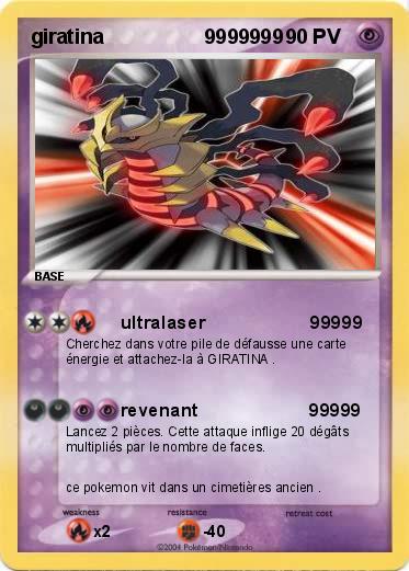 Pokemon giratina                  9999999