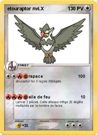 Pokemon etouraptor nvi.X