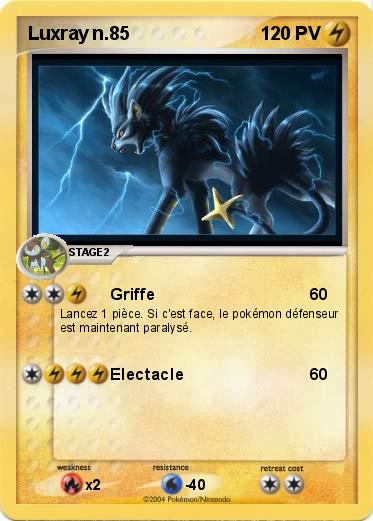 Pokemon Luxray n.85