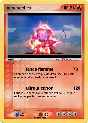 Pokemon genesect ex