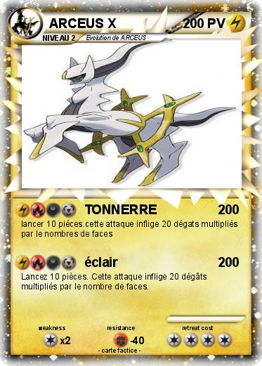 Pokemon ARCEUS X