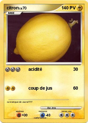 Pokemon citron