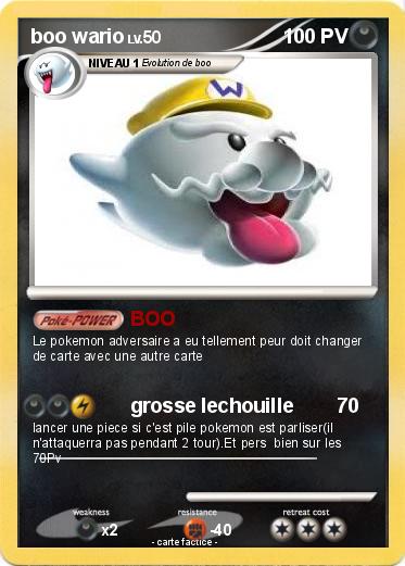 Pokemon boo wario