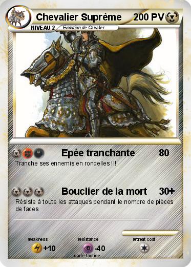 Pokemon Chevalier Suprème