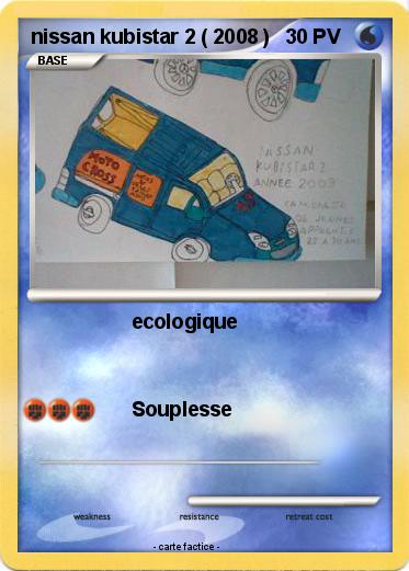 Pokemon nissan kubistar 2 ( 2008 )