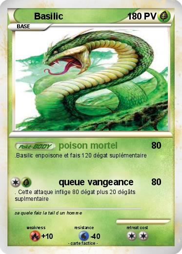 Pokemon Basilic