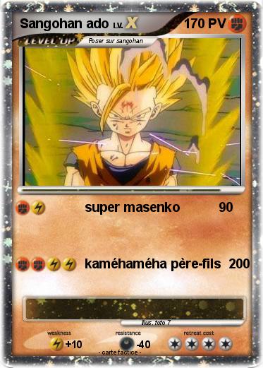 Pokemon Sangohan ado