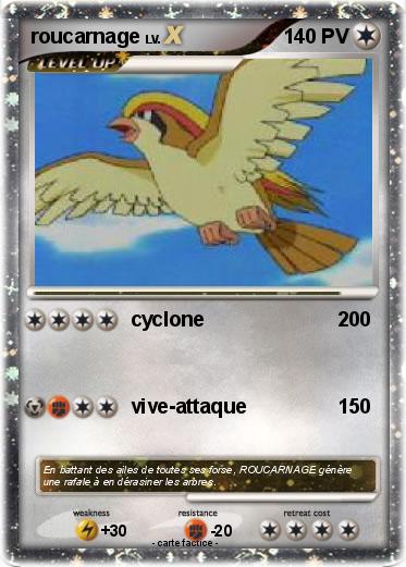 Pokemon roucarnage