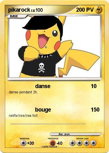 Pokemon pikarock