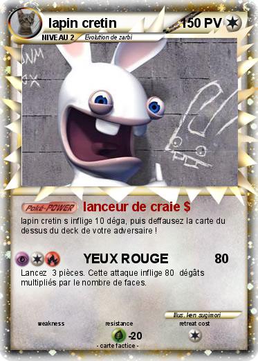 Pokemon lapin cretin