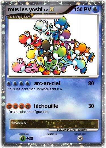 Pokemon tous les yoshi