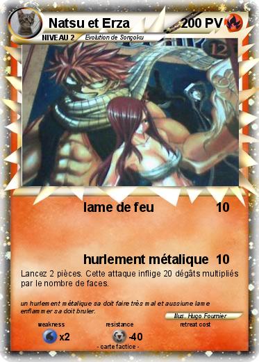 Pokemon Natsu et Erza