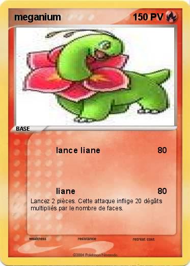 Pokemon meganium