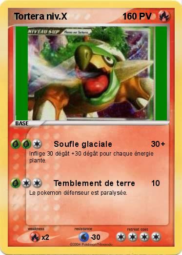 Pokemon Tortera niv.X                      1 