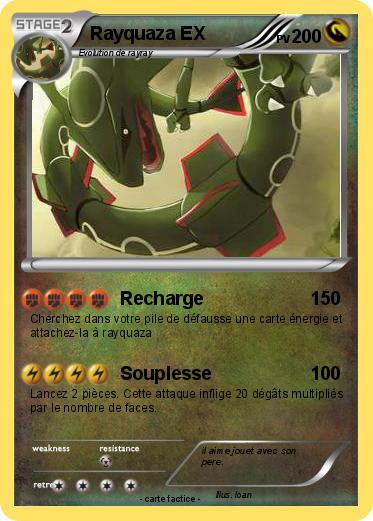 Pokemon Rayquaza EX