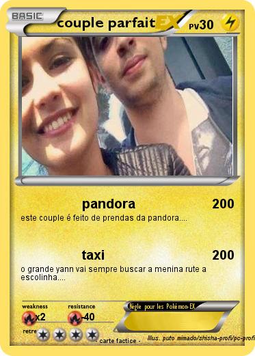 Pokemon couple parfait