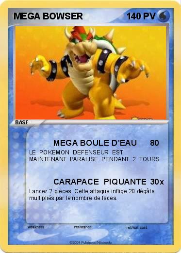 Pokemon MEGA BOWSER
