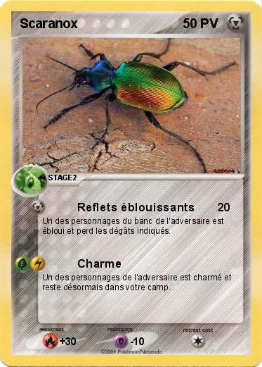 Pokemon Scaranox
